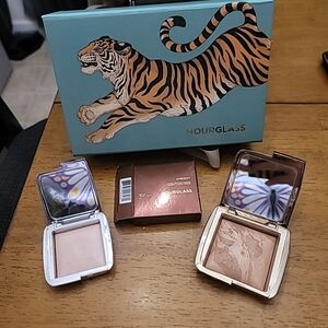 Hourglass Full Size Bundle Bronzer & Highlighter Radiant Bronze Light & iridesce